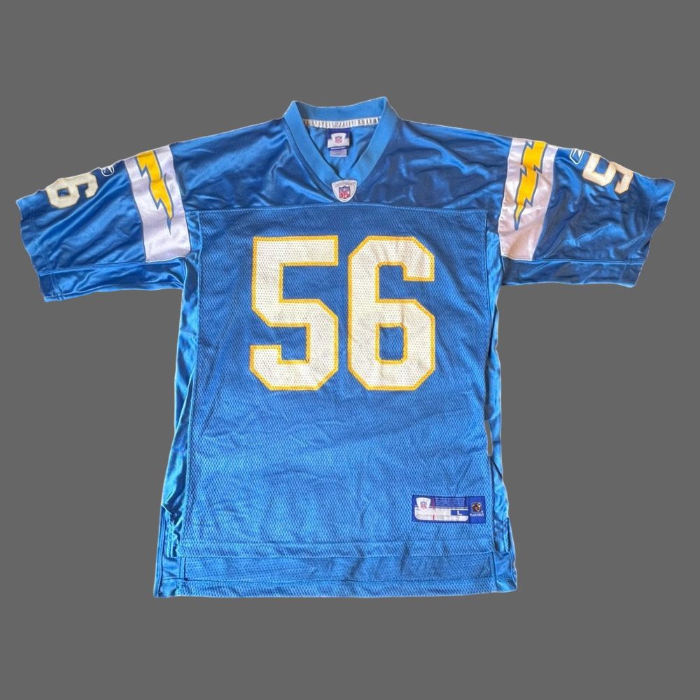 Shawne Merriman San Diego Chargers Reebok Authentic Jersey View 2